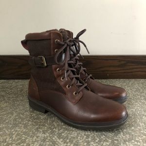 Waterproof UGG Kesey wool lined boots